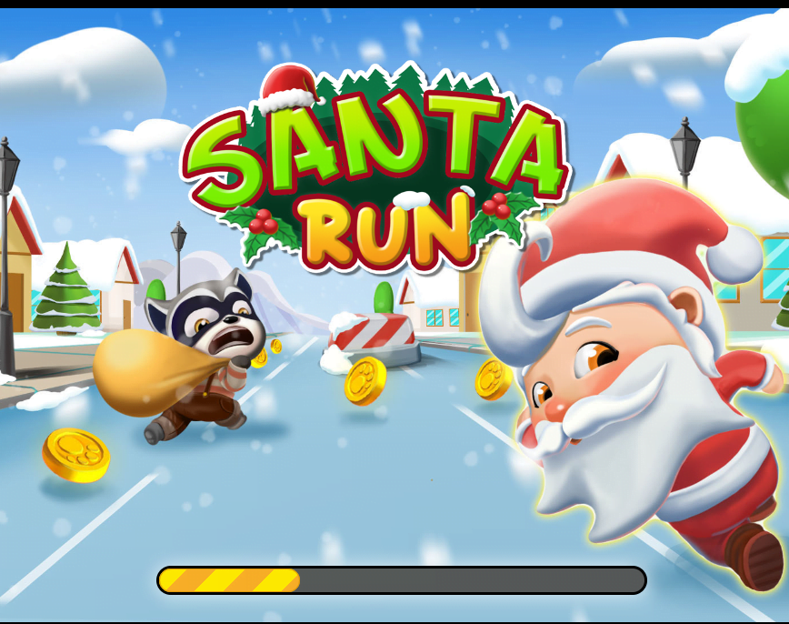 Santa Run - granny games online